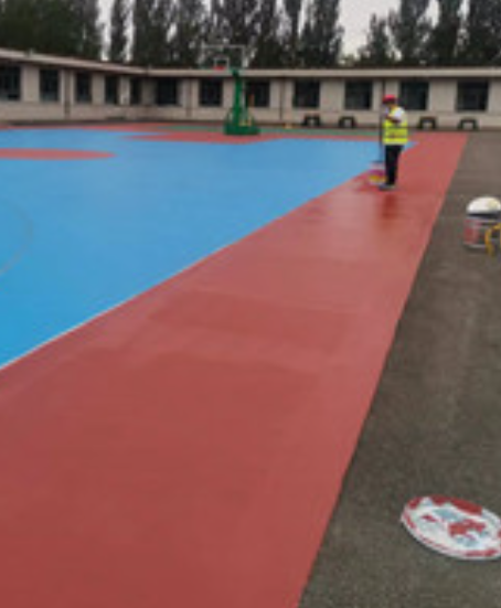 西乌珠穆沁旧篮球场地面改造翻新整改   